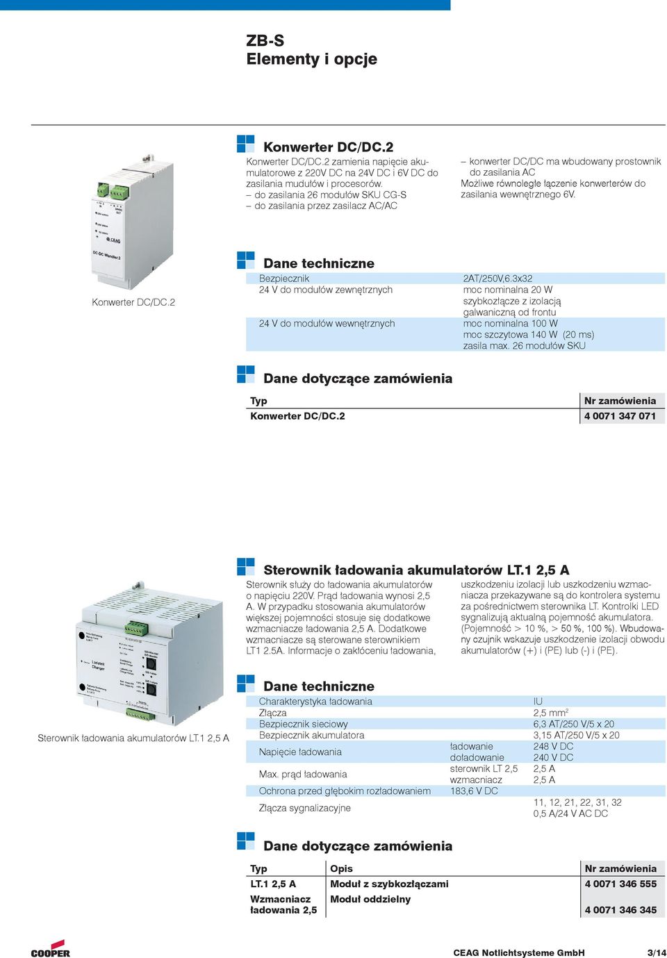 Konwerter DC/DC.2 Bezpiecznik 2AT/250V,6.