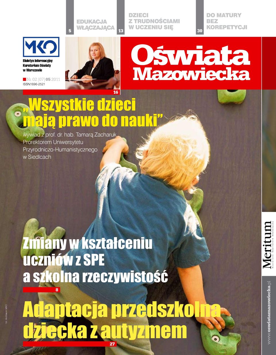 dr. hab. Tamarą Zacharuk Prorektorem Uniwersytetu Przyrodniczo-Humanistycznego w Siedlcach fot.