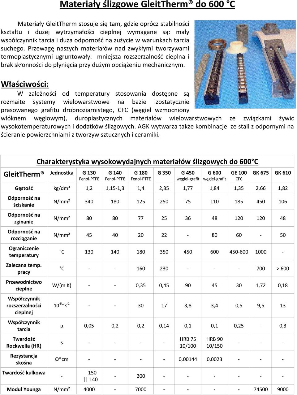 Przewagę naszych materiałów nad zwykłymi tworzywami termoplastycznymi ugruntowały: mniejsza rozszerzalność cieplna i brak skłonności do płynięcia przy dużym obciążeniu mechanicznym.