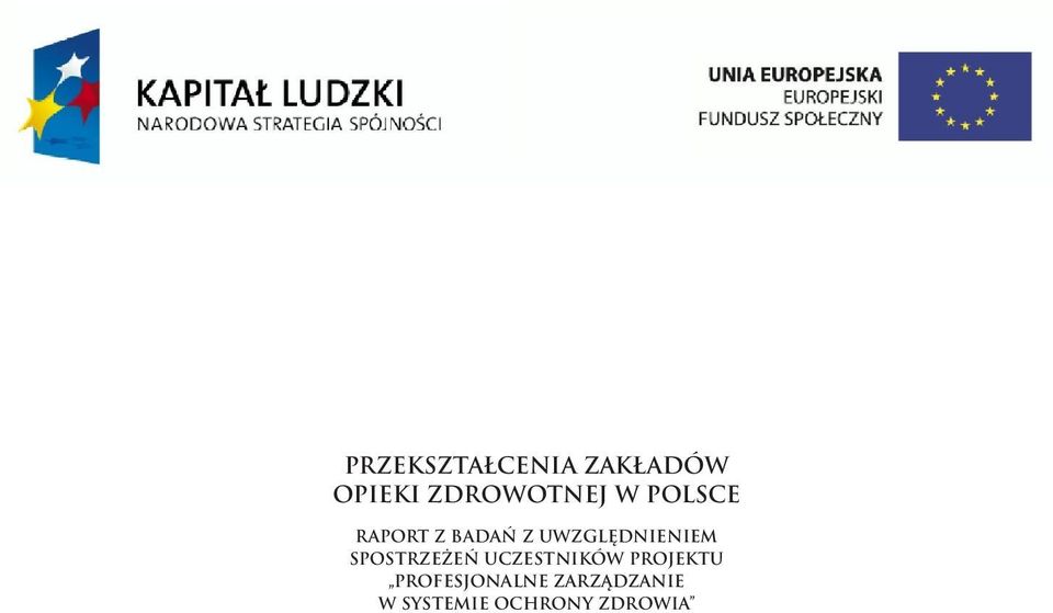 SPOSTRZEŻEŃ UCZESTNIKÓW PROJEKTU