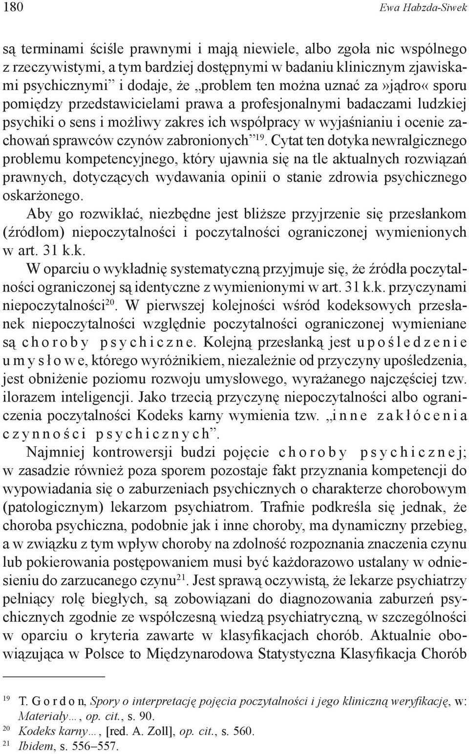 czynów zabronionych 19.