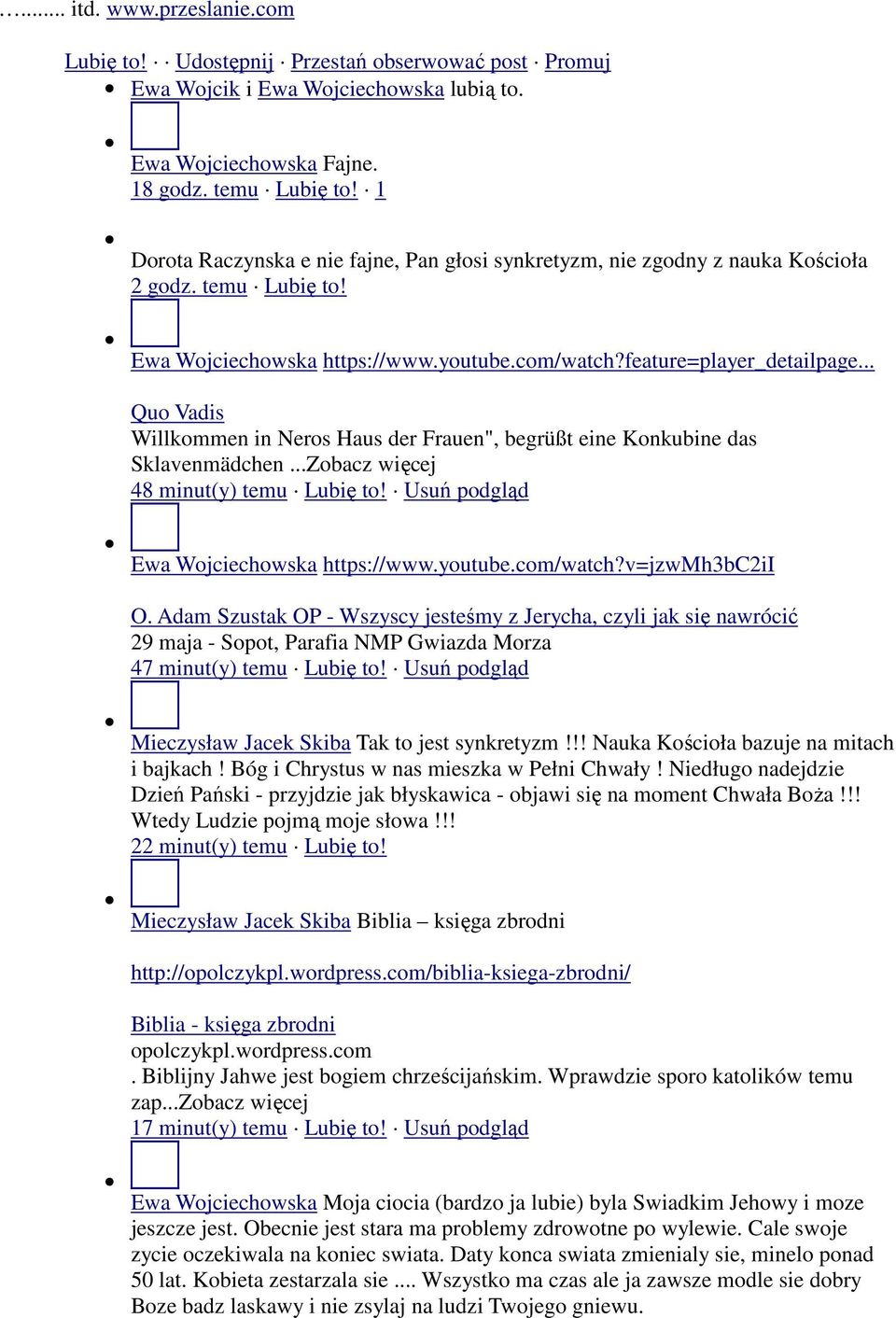 .. Quo Vadis Willkommen in Neros Haus der Frauen", begrüßt eine Konkubine das Sklavenmädchen...Zobacz więcej 48 minut(y) temu Lubię to! Usuń podgląd Ewa Wojciechowska https://www.youtube.com/watch?