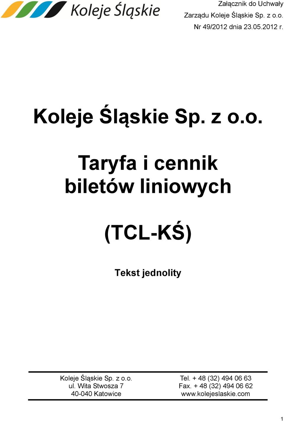 eje Śląskie Sp. z o.