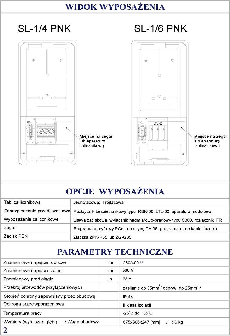 FR Programator cyfrowy PCm. na szynę TH 35, programator na kapie licznika Złączka ZPK-K35 lub ZG-G35.