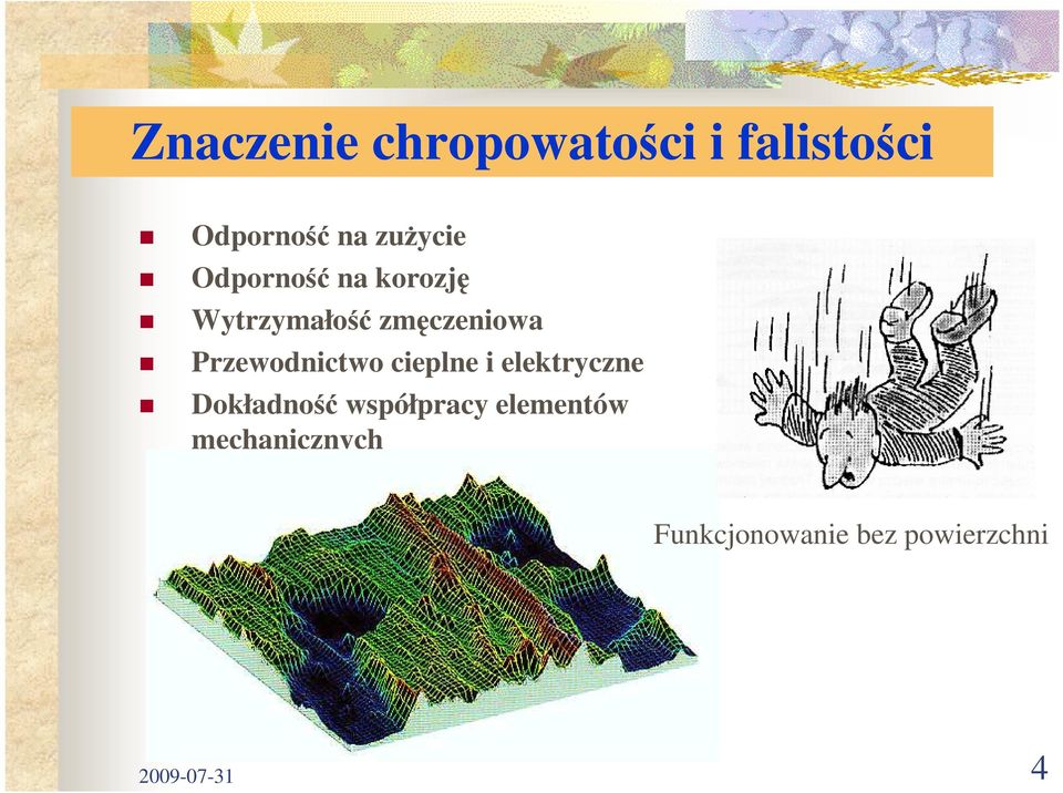 Przewodnictwo cieplne i elektryczne Dokładność współpracy