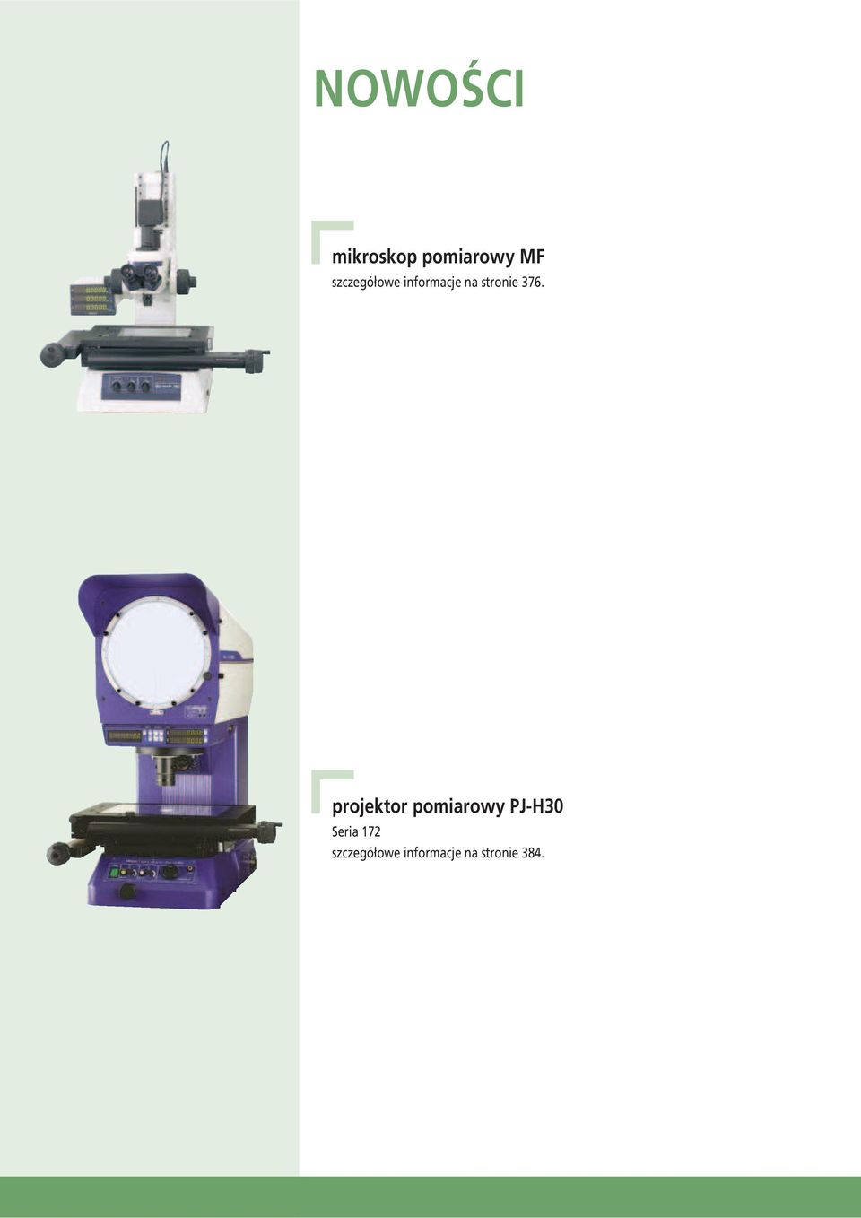 376. projektor pomiarowy PJ-H30 