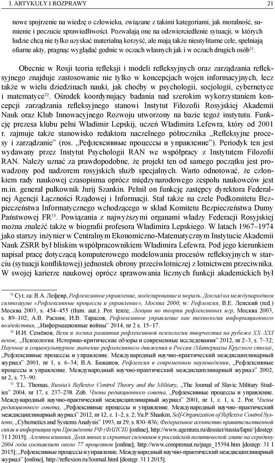 własnych jak i w oczach drugich osób 31.