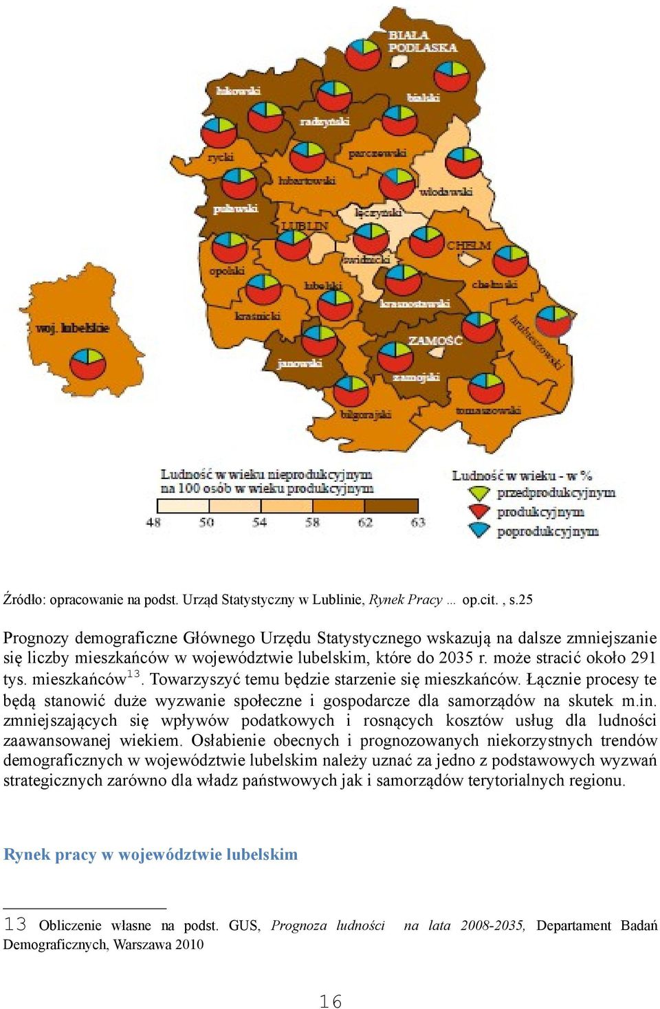 Towarzyszyć temu będzie starzenie się mieszkańców. Łącznie procesy te będą stanowić duże wyzwanie społeczne i gospodarcze dla samorządów na skutek m.in.