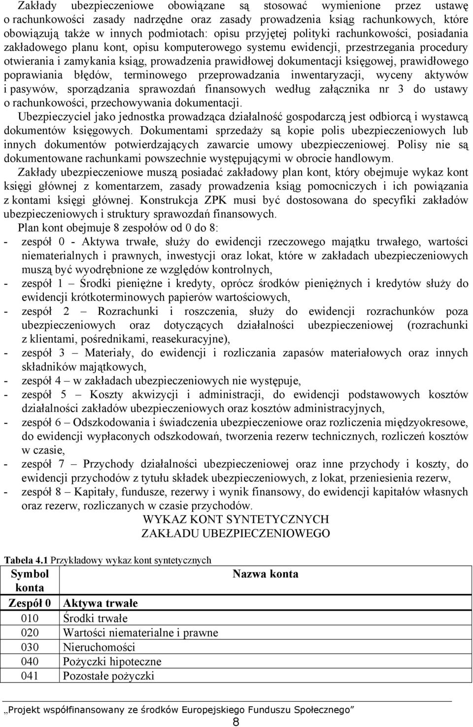 księgowej, prawidłowego poprawiania błędów, terminowego przeprowadzania inwentaryzacji, wyceny aktywów i pasywów, sporządzania sprawozdań finansowych według załącznika nr 3 do ustawy o rachunkowości,