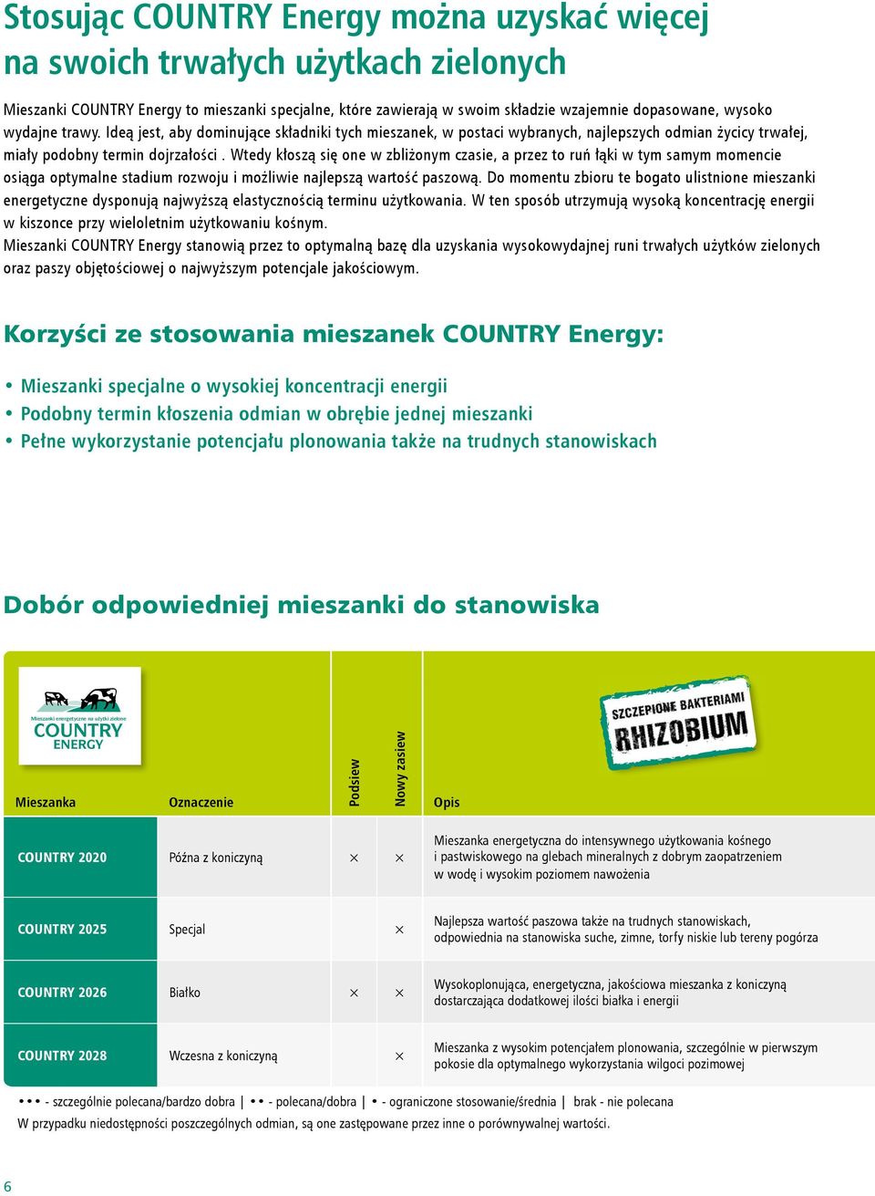 Wtedy kłoszą się one w zbliżonym czasie, a przez to ruń łąki w tym samym momencie osiąga optymalne stadium rozwoju i możliwie najlepszą wartość paszową.