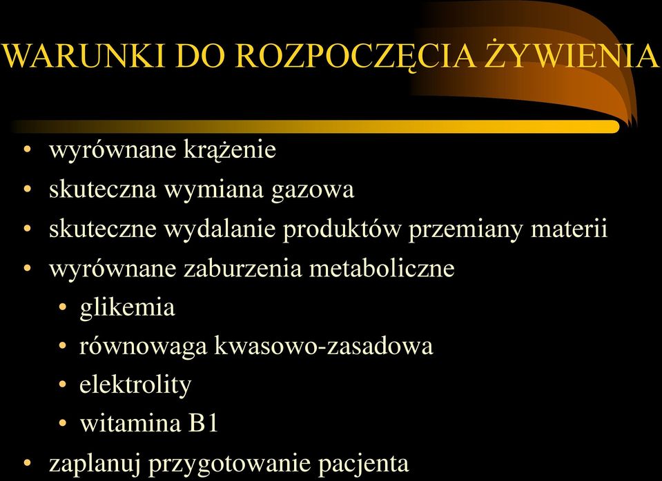 wyrównane zaburzenia metaboliczne glikemia równowaga