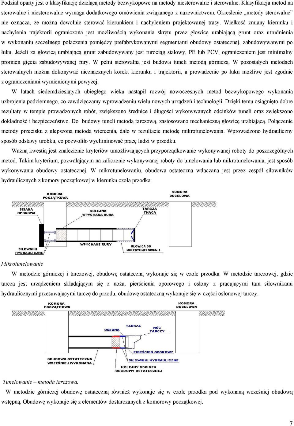 Określenie metody sterowalne nie oznacza, Ŝe moŝna dowolnie sterować kierunkiem i nachyleniem projektowanej trasy.