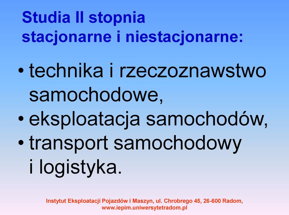 rzeczoznawstwo samochodowe,