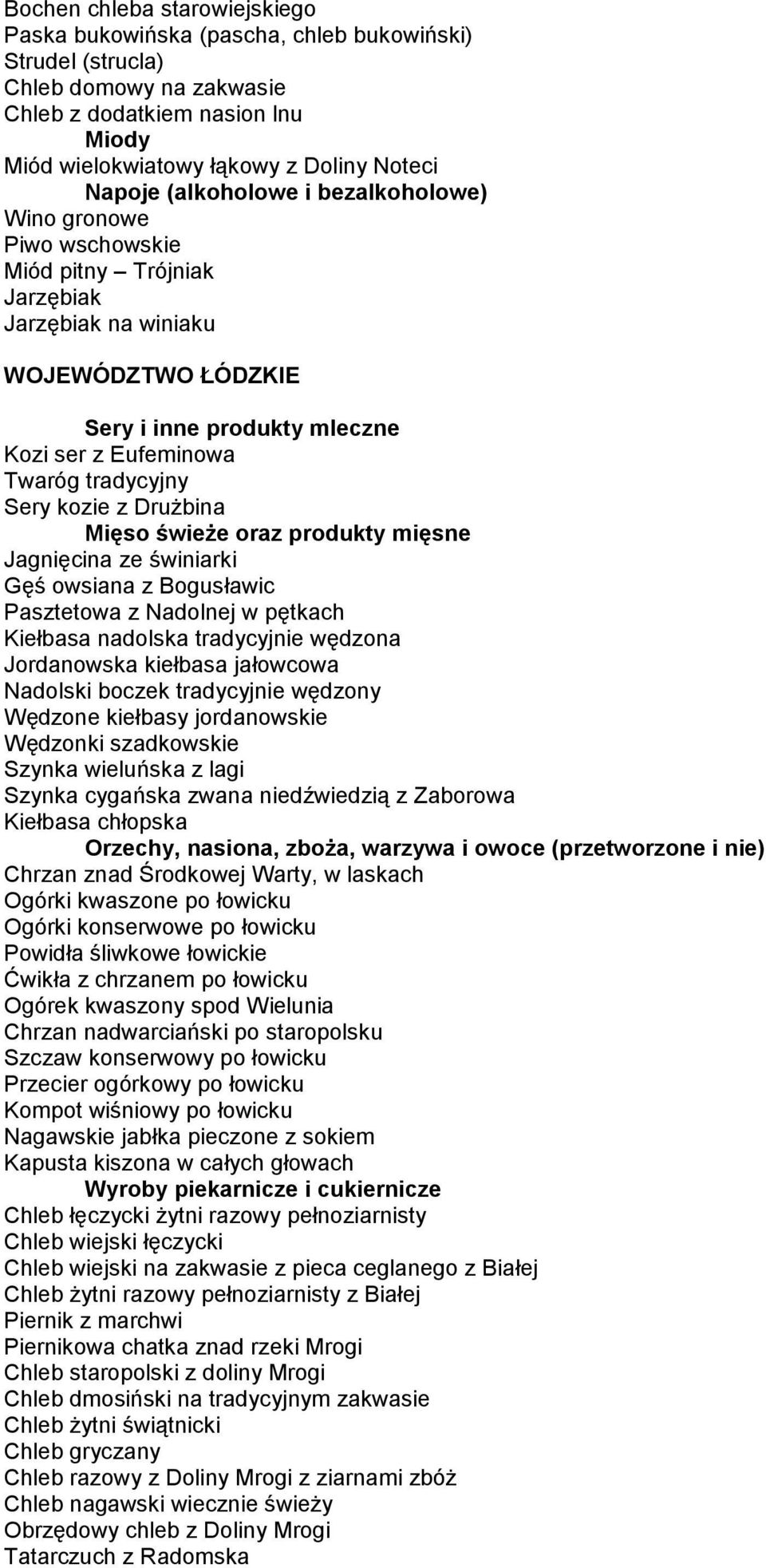 Bogusławic Pasztetowa z Nadolnej w pętkach Kiełbasa nadolska tradycyjnie wędzona Jordanowska kiełbasa jałowcowa Nadolski boczek tradycyjnie wędzony Wędzone kiełbasy jordanowskie Wędzonki szadkowskie