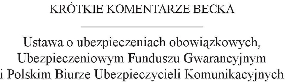 Ubezpieczeniowym Funduszu