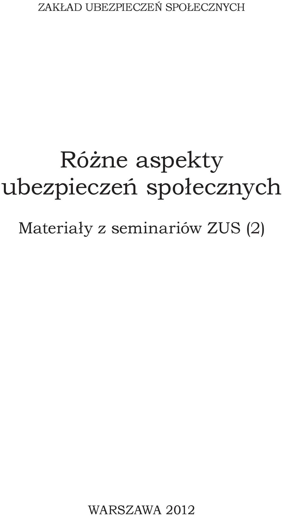 ubezpieczeń społecznych