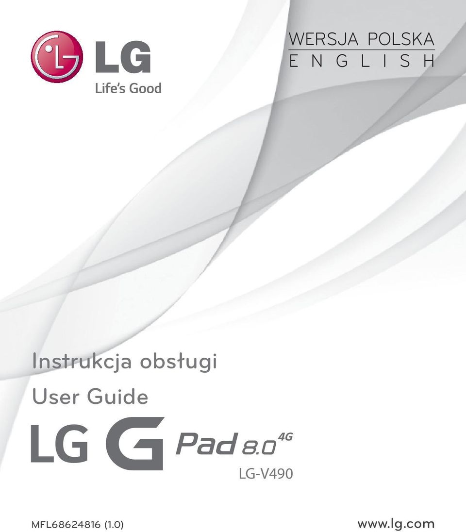 User Guide LG-V490