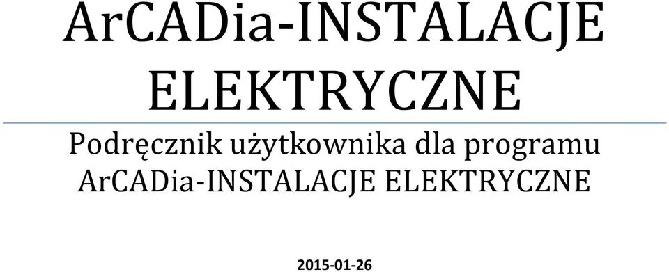 użytkownika dla programu 