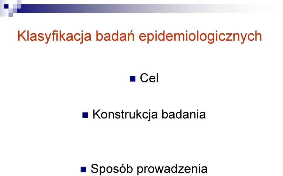 Cel Konstrukcja