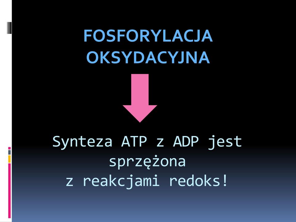 ATP z ADP jest