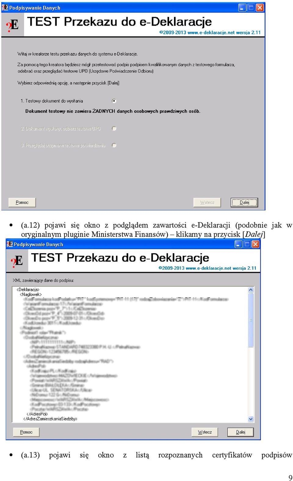 Ministerstwa Finansów) klikamy na przycisk [Dalej] (a.