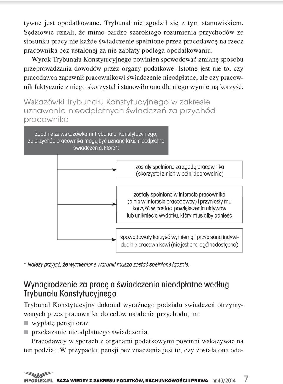 opodatkowaniu. Wyrok Trybunału Konstytucyjnego powinien spowodować zmianę sposobu przeprowadzania dowodów przez organy podatkowe.