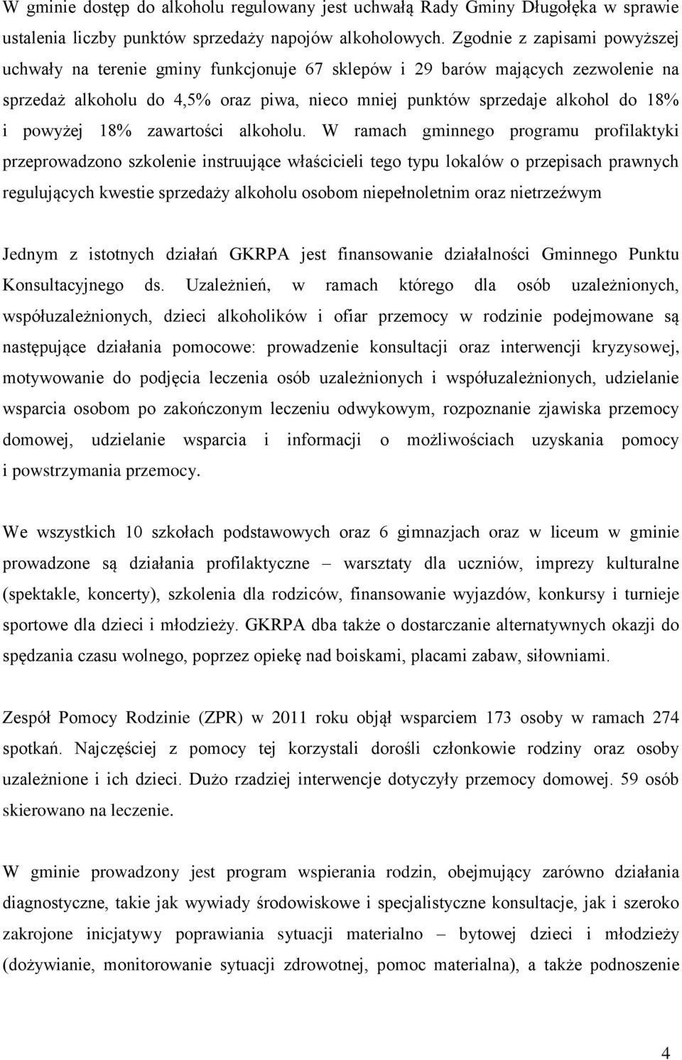 powyżej 18% zawartości alkoholu.