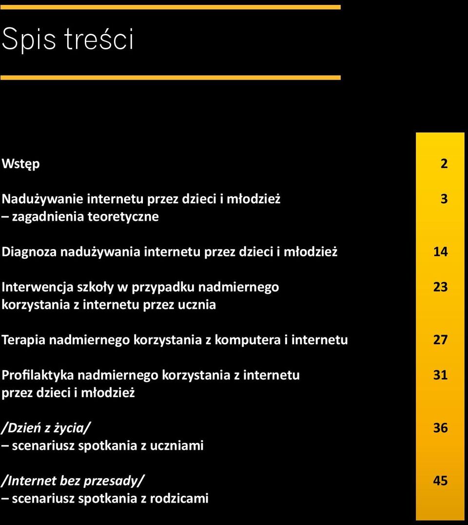 nadmiernego korzystania z komputera i internetu Profilaktyka nadmiernego korzystania z internetu przez dzieci i młodzież