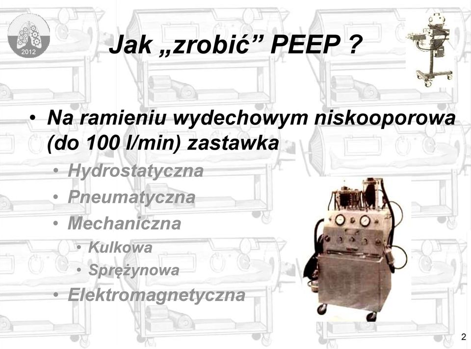 (do 100 l/min) zastawka Hydrostatyczna