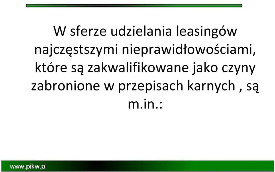 które sązakwalifikowane jako czyny