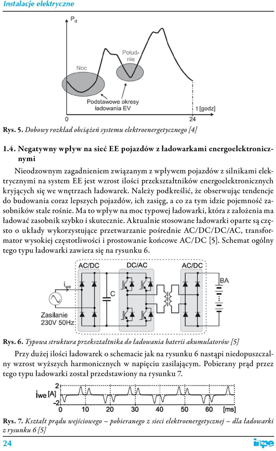 przekształtników energoelektronicznych kryjących się we wnętrzach ładowarek.