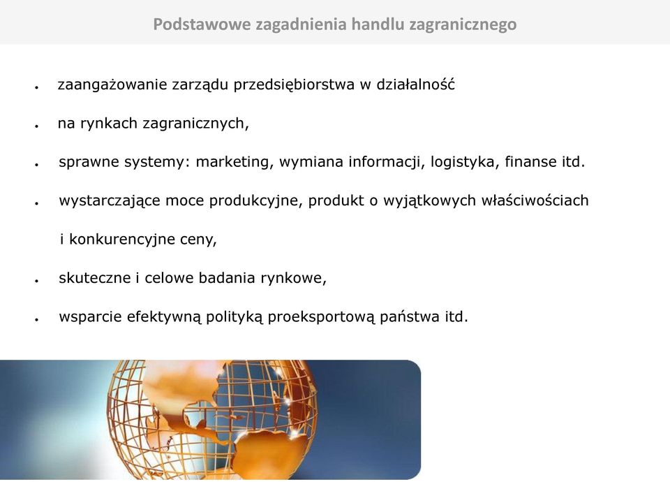 logistyka, finanse itd.