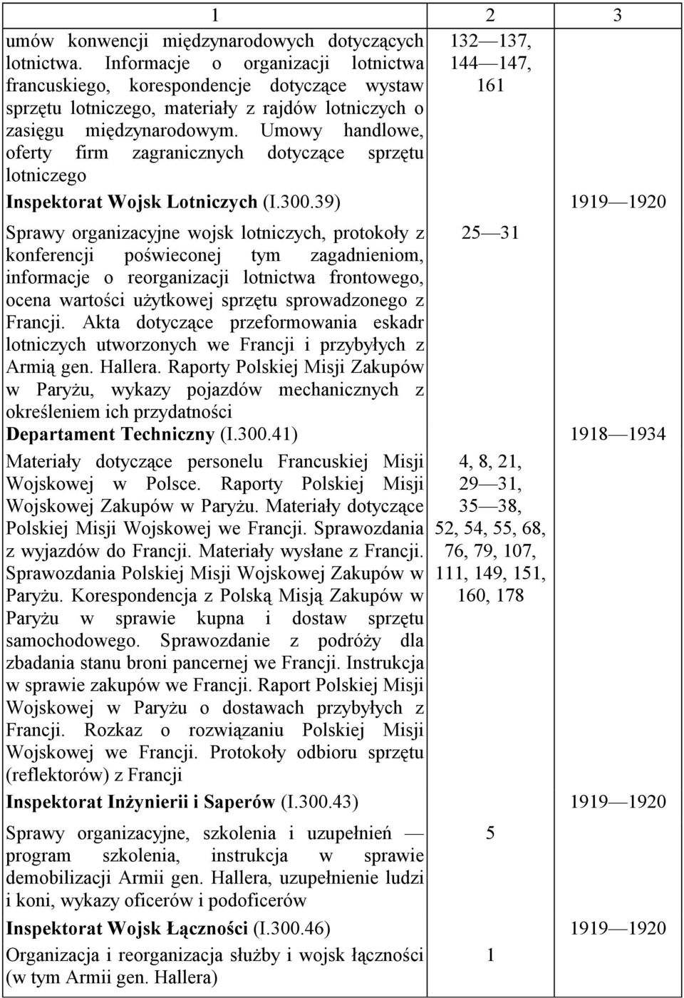 Umowy handlowe, oferty firm zagranicznych dotyczące sprzętu lotniczego Inspektorat Wojsk Lotniczych (I.300.