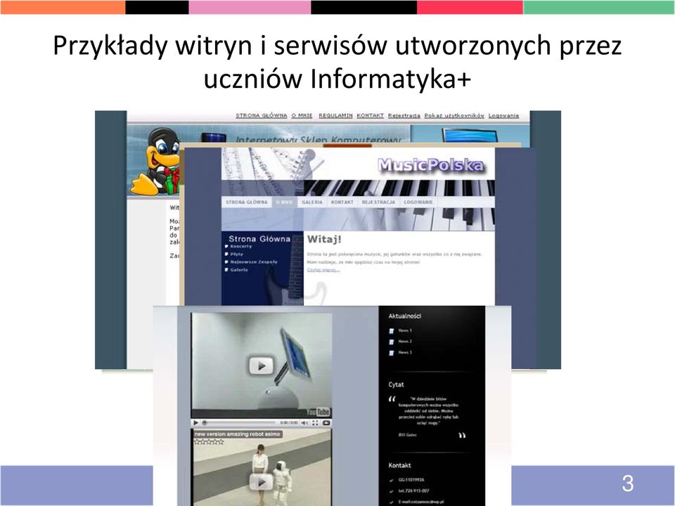 przez uczniów