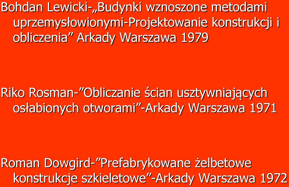 1979 Riko Rosman- Obliczanie ścian usztywniających osłabionych otworami