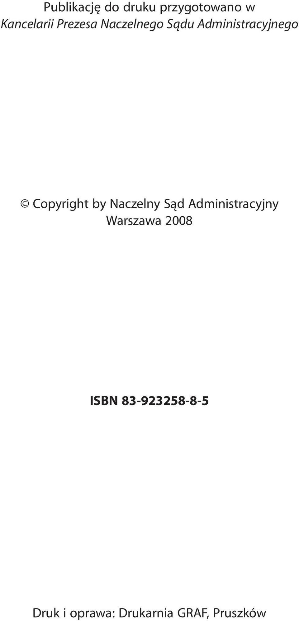 Copyright by Naczelny Sąd Administracyjny Warszawa