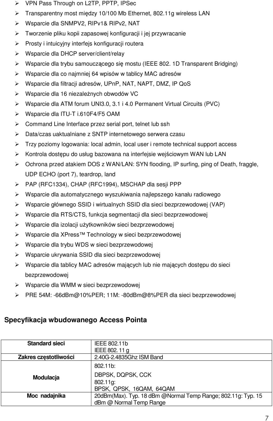 server/client/relay Wsparcie dla trybu samouczącego się mostu (IEEE 802.