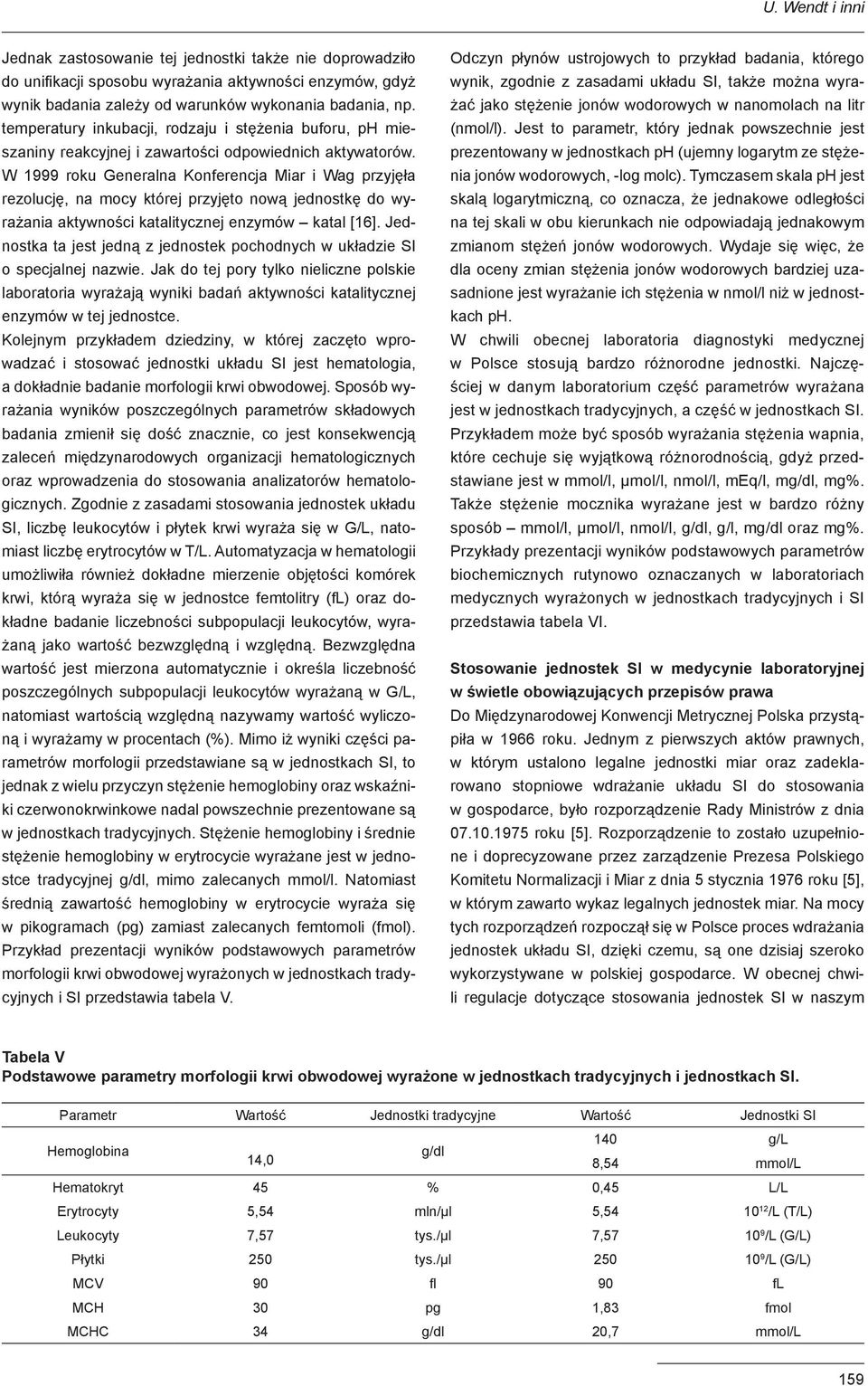 W 1999 roku Generalna Konferencja Miar i Wag przyjęła rezolucję, na mocy której przyjęto nową jednostkę do wyrażania aktywności katalitycznej enzymów katal [16].