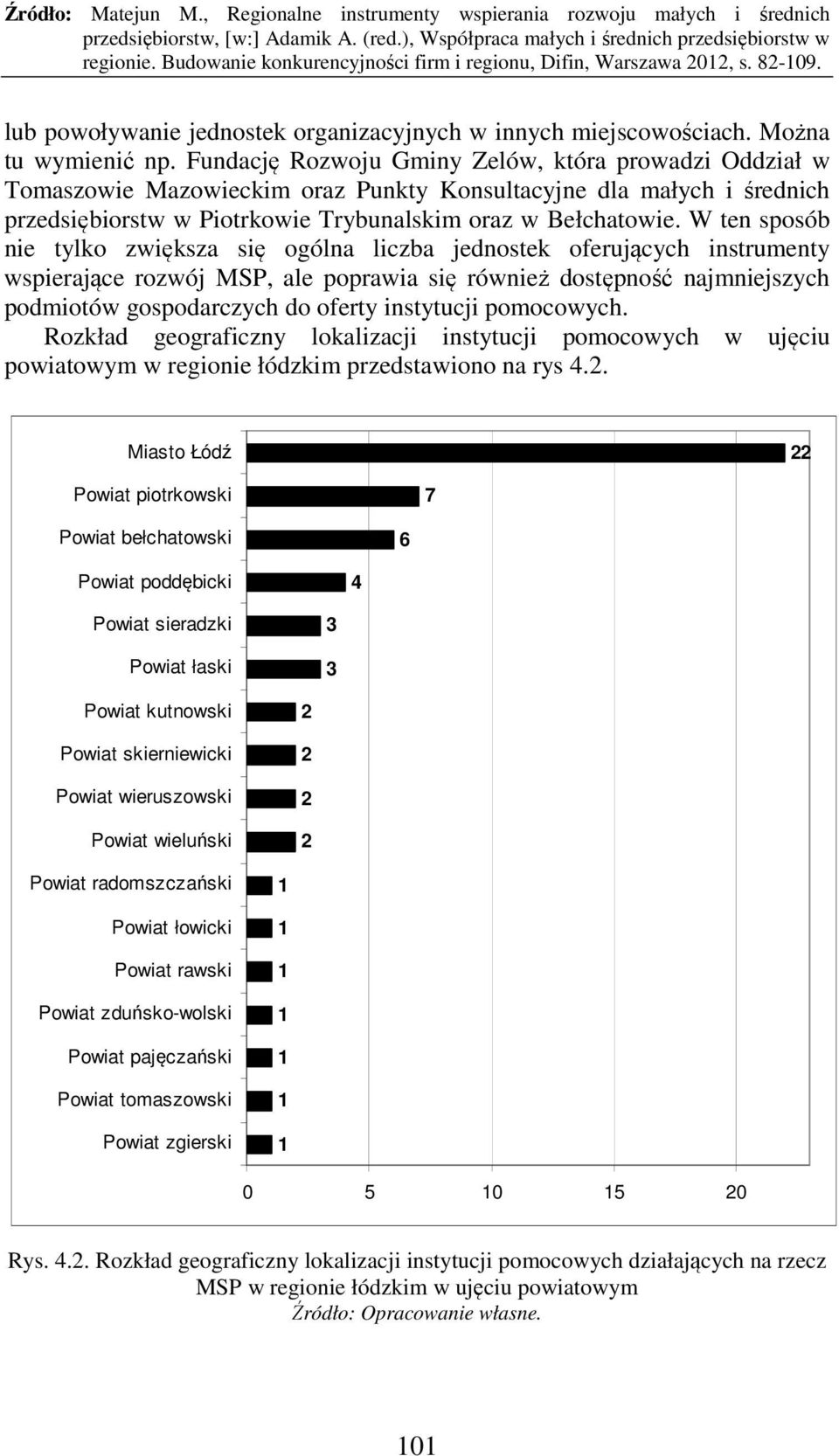 W ten sposób nie tylko zwiększa się ogólna liczba jednostek oferujących instrumenty wspierające rozwój MSP, ale poprawia się również dostępność najmniejszych podmiotów gospodarczych do oferty