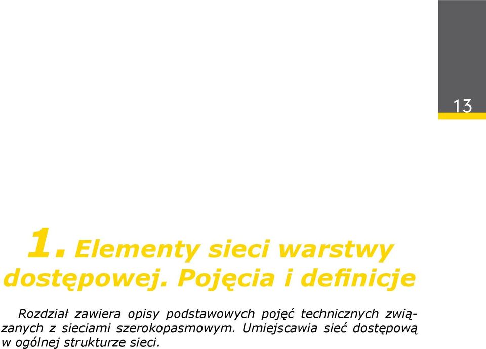 podstawowych pojęć technicznych związanych z