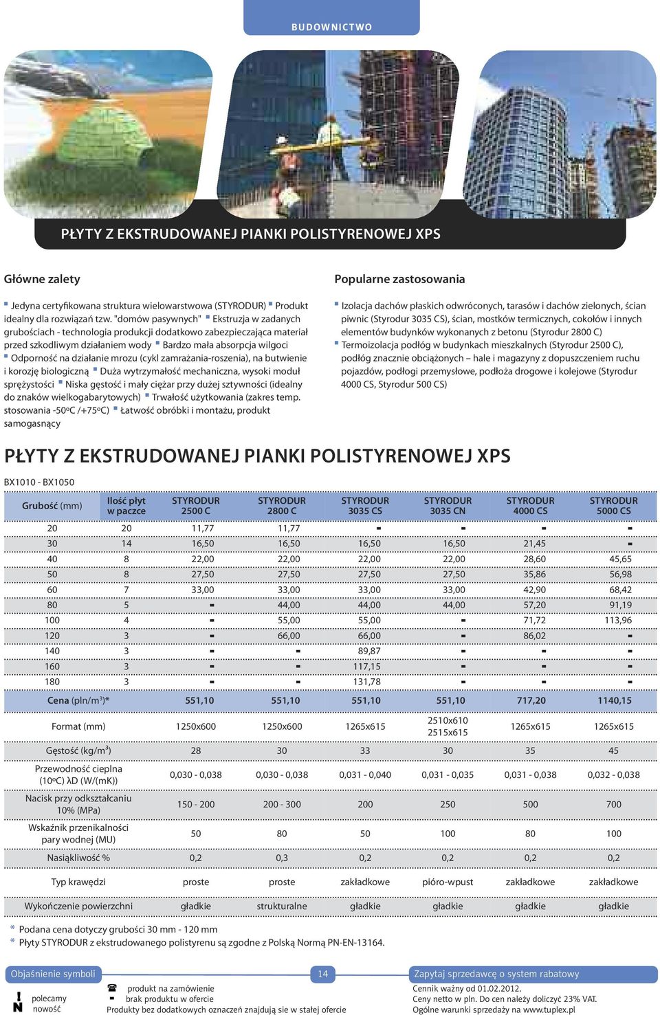 mrozu (cykl zamrażania-roszenia), na butwienie i korozję biologiczną Duża wytrzymałość mechaniczna, wysoki moduł sprężystości Niska gęstość i mały ciężar przy dużej sztywności (idealny do znaków