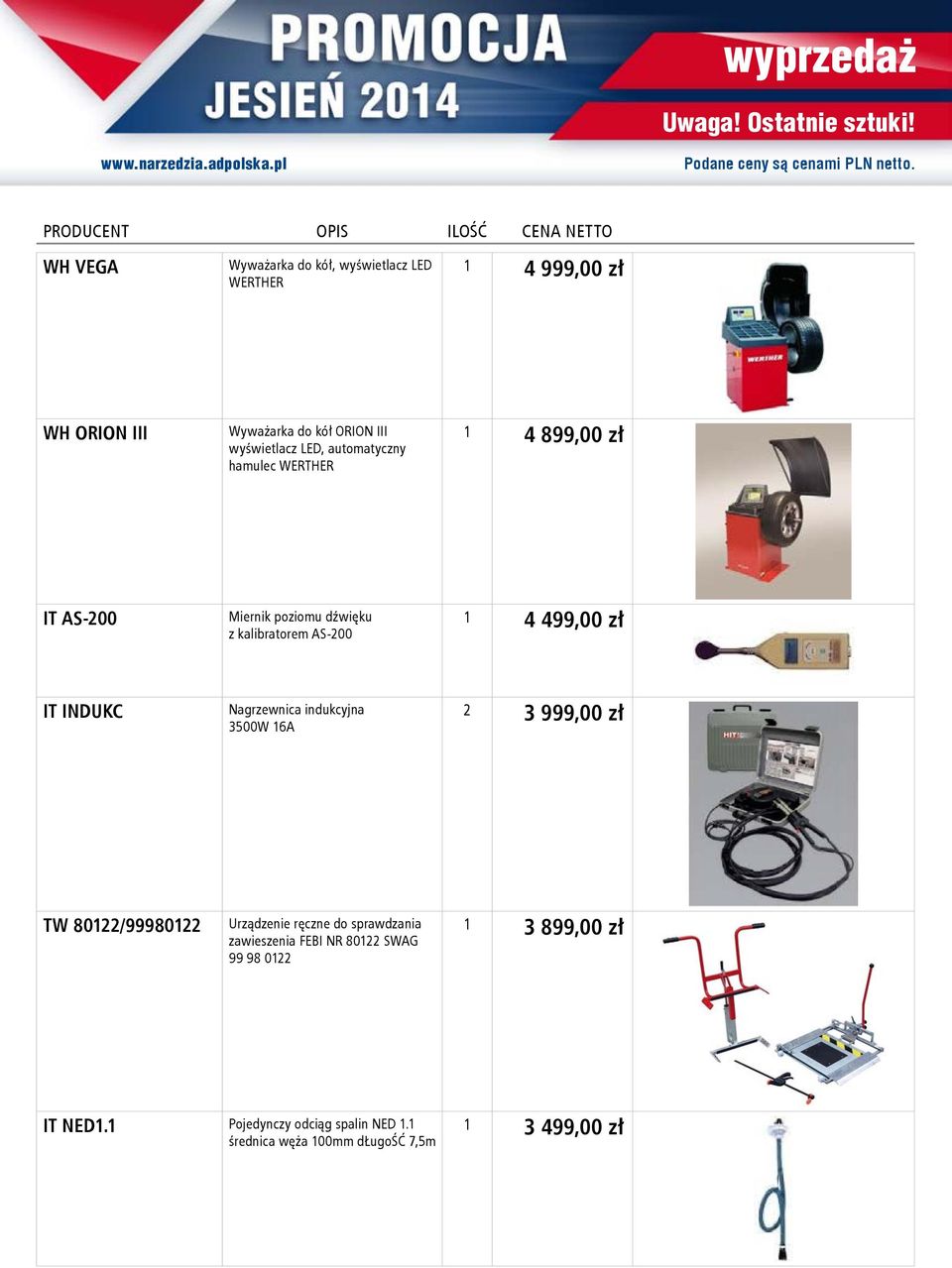 INDUKC Nagrzewnica indukcyjna 3500W 16A 2 3 999,00 zł TW 80122/99980122 Urządzenie ręczne do sprawdzania zawieszenia FEBI