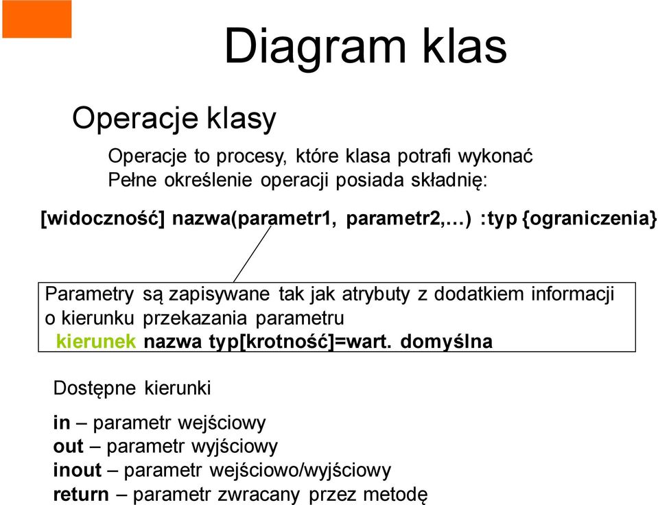 z dodatkiem informacji o kierunku przekazania parametru kierunek nazwa typ[krotność]=wart.