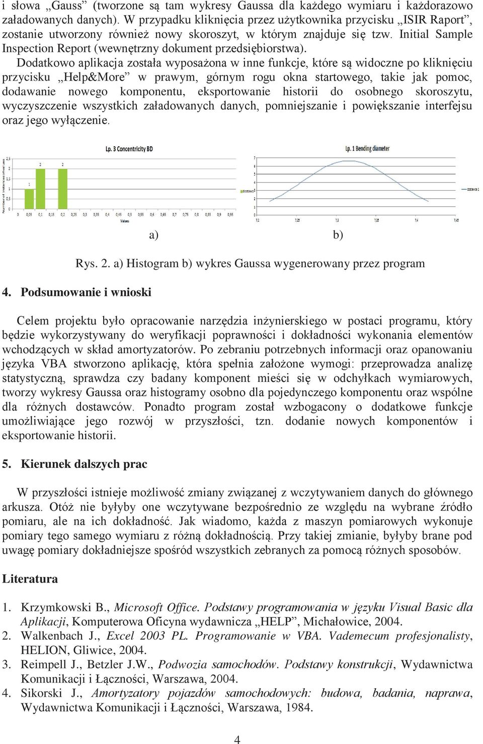 Initial Sample Inspection Report (wewnętrzny dokument przedsiębiorstwa).