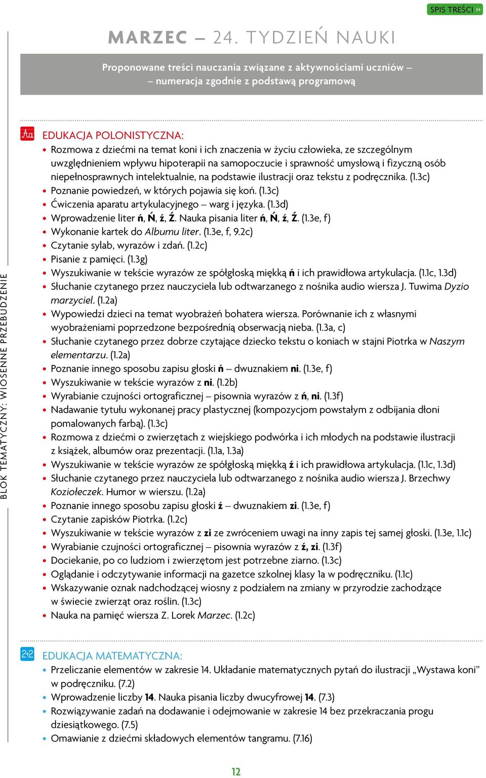 temat koni i ich znaczenia w życiu człowieka, ze szczególnym uwzględnieniem wpływu hipoterapii na samopoczucie i sprawność umysłową i fizyczną osób niepełnosprawnych intelektualnie, na podstawie