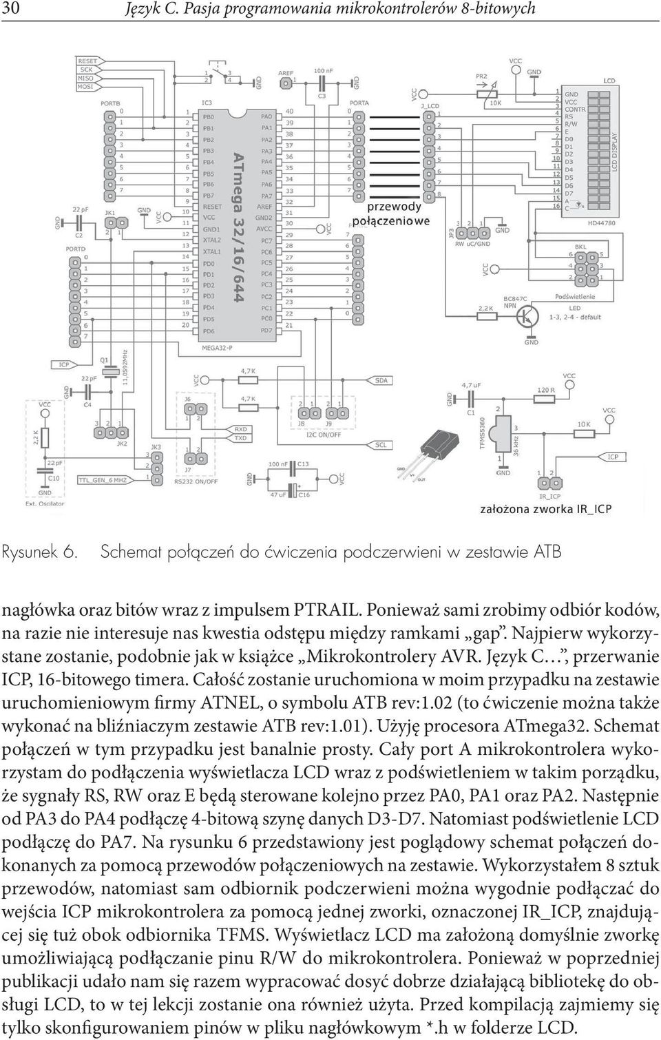 Język C, przerwanie ICP, 16-bitowego timera. Całość zostanie uruchomiona w moim przypadku na zestawie uruchomieniowym firmy ATNEL, o symbolu ATB rev:1.