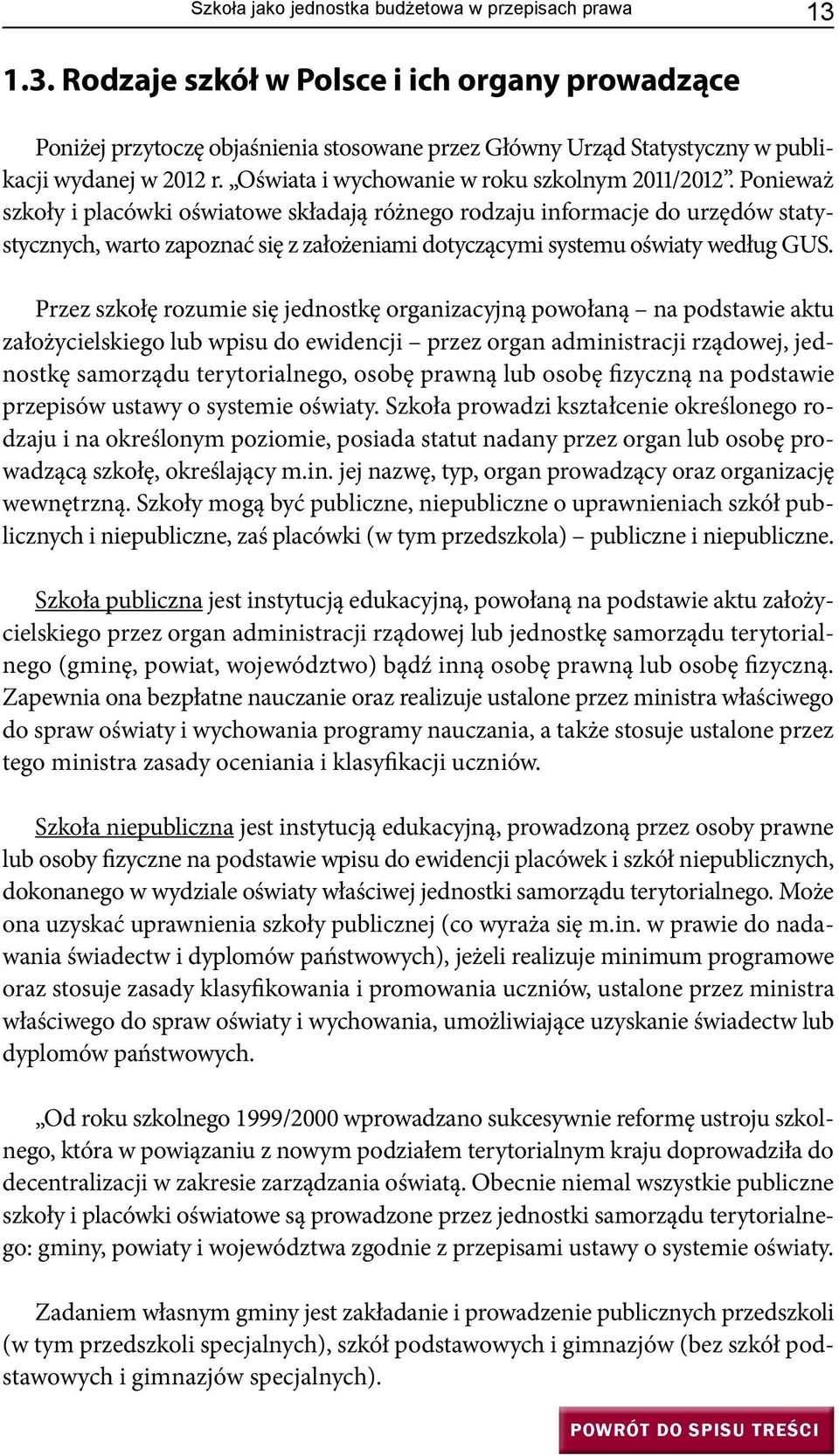 Oświata i wychowanie w roku szkolnym 2011/2012.