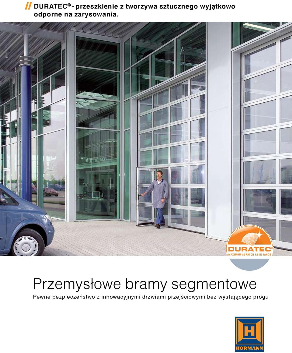 Przemysłowe bramy segmentowe Pewne