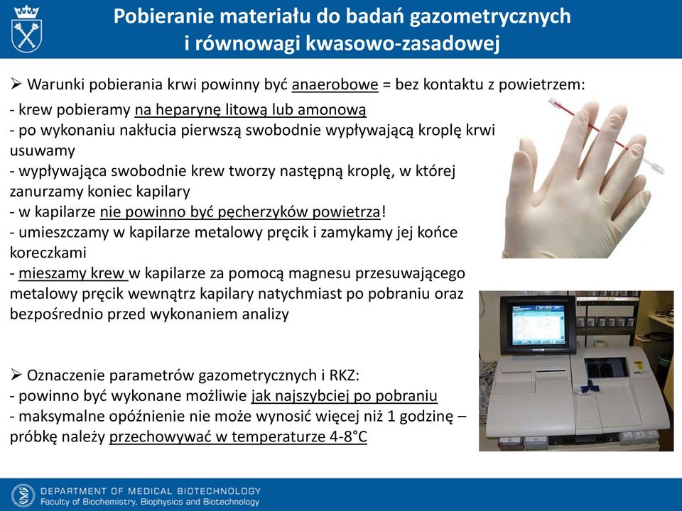 pęcherzyków powietrza!