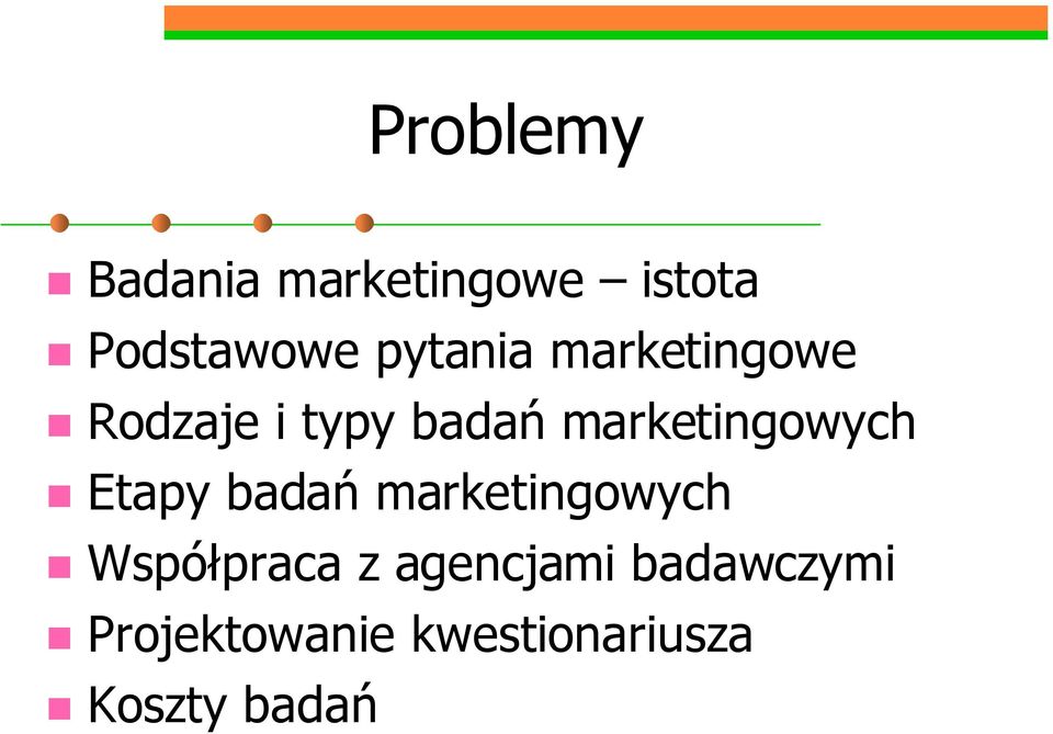 Rodzaje i typy badań marketingowych!